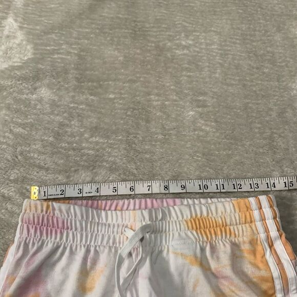 New Adidas Tie Dye Womens Jogger Shorts Size Small NWT - Picture 6 of 7